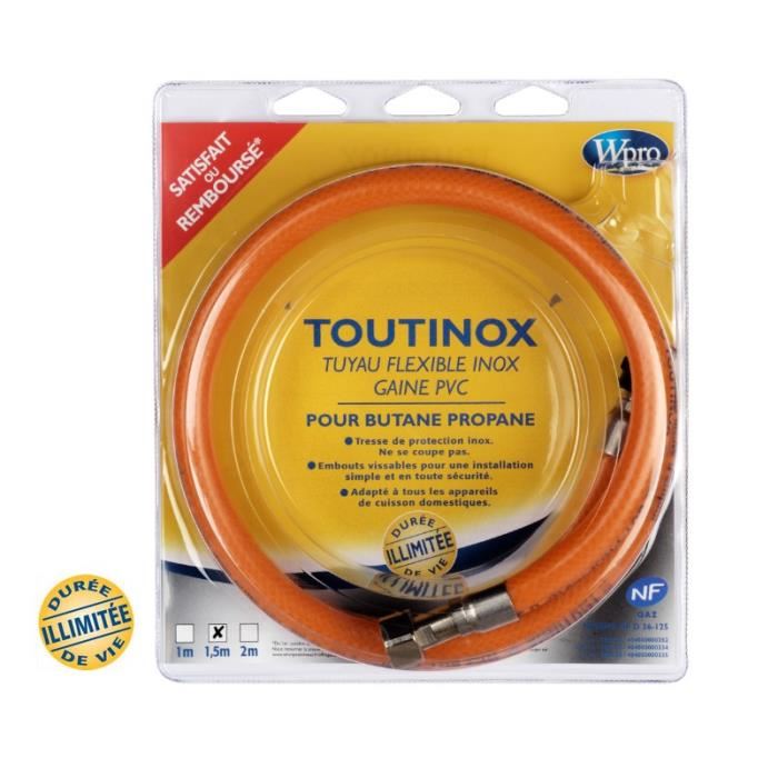 Tuyau Wpro Tbe150 Butane/propane 1.5m Il