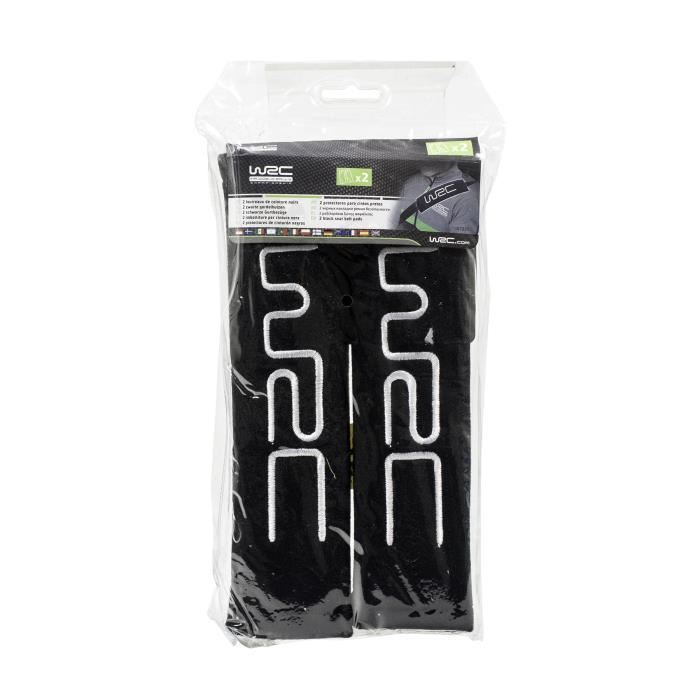 Wrc 2 Fourreaux Ceinture Noir Brode Silver