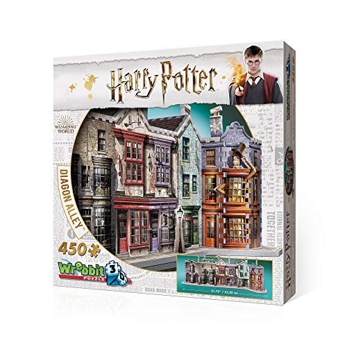 Puzzle 3d - Harry Potter : Chemin De Travers - 450 Pcs