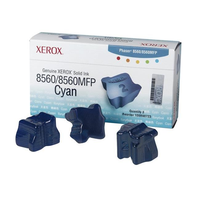 Xerox Encre Solide Cyan 8560mfp/8560 D'origine (3400 Pages) D'origine