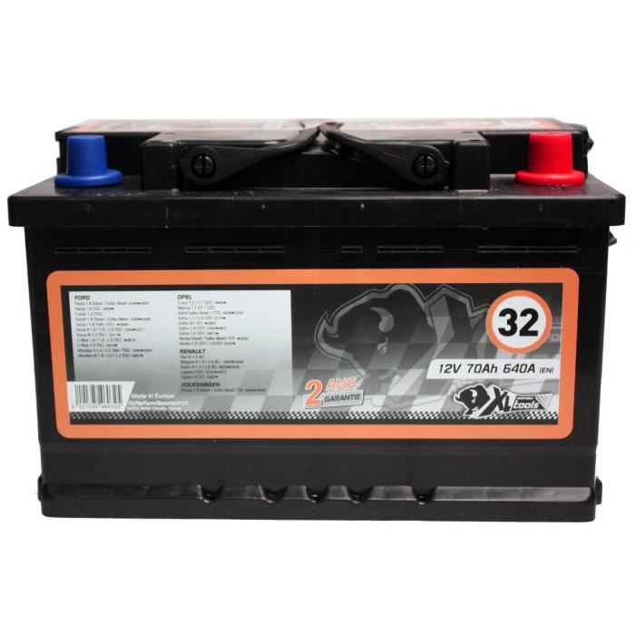 XL PERFORM TOOLS Batterie XL32 640A 70Ah