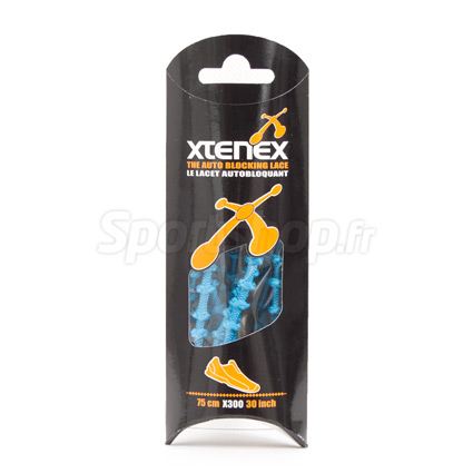 Xtenex Lacets Autobloquants 75 Cm Bleu Accessoires Lacets