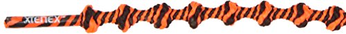 XTENEX Paire de lacets pour chaussures de sport Autobloquants 75 cm Noir et orange fluo