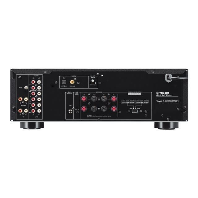 Ampli Hifi Stereo Yamaha A S501 Noir 85w Connectivite Etendue