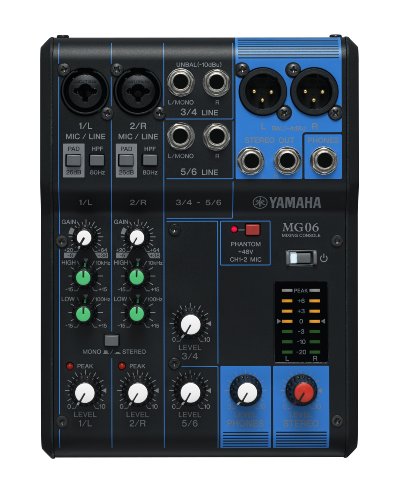 Yamaha Mg06 - Table De Mixage 6 Canaux