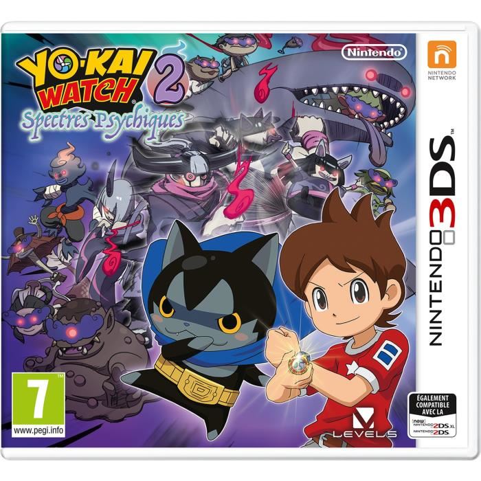 Jeu Nintendo 3DS - Yo-kai Watch - Spectres Psychiques