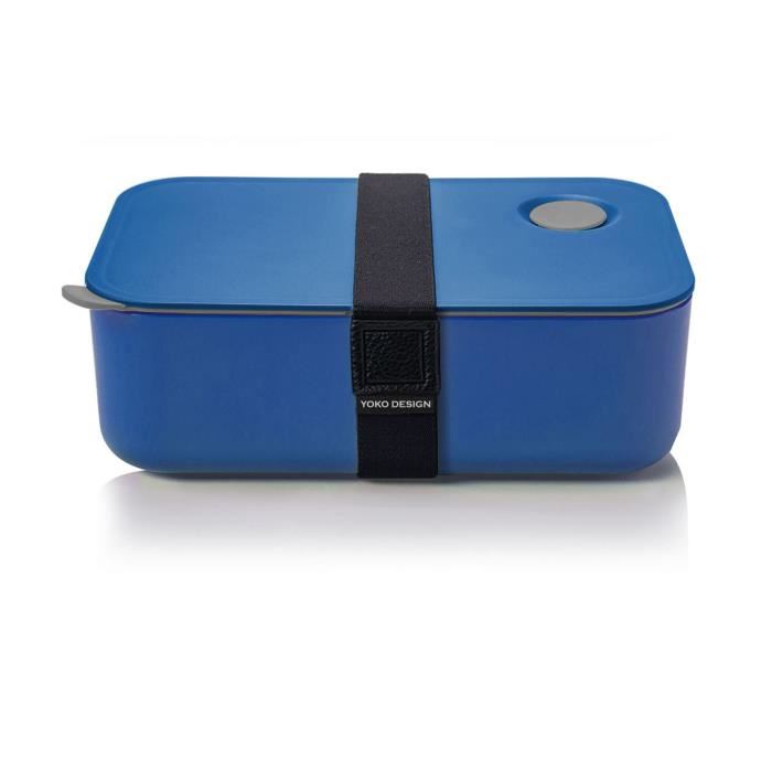 YOKO DESIGN Lunch Box avec separation reglable et amovible 1 L bleu