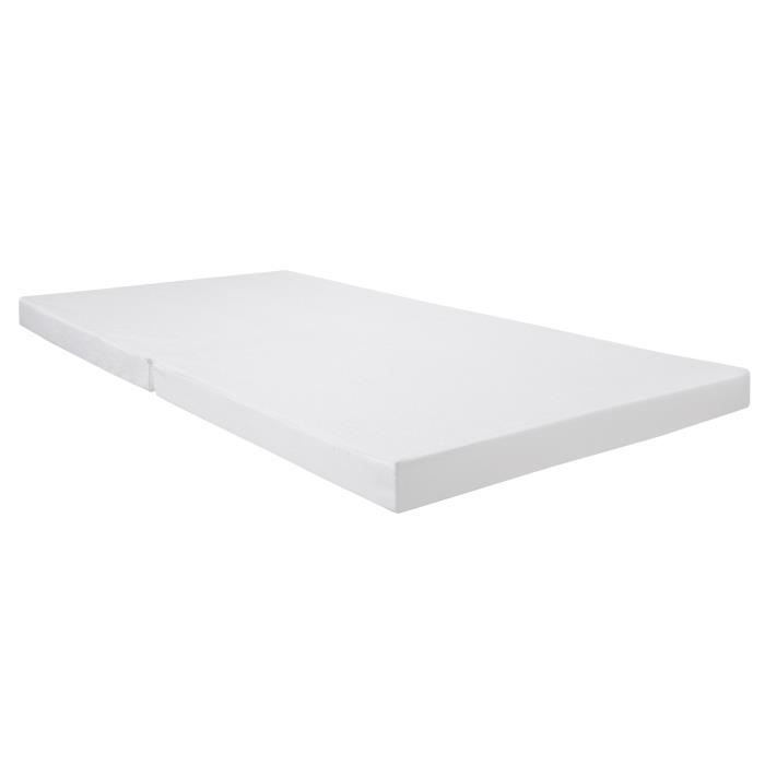 Yoopidoo - Matelas Pliant Bebe - Anti-acariens - Dehoussable - Fabrication Francaise - 60 X 120 X 5 Cm