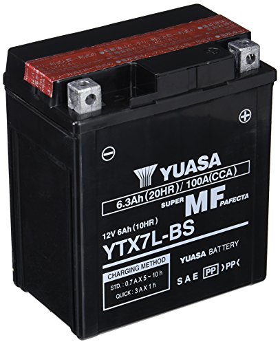 YUASA YTX7L-BS Batterie de Moto