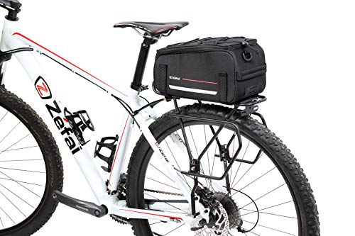 Sacoche Velo Porte Bagages Zefal Z Traveler 40 Noir 9 Litres 310x180x140mm