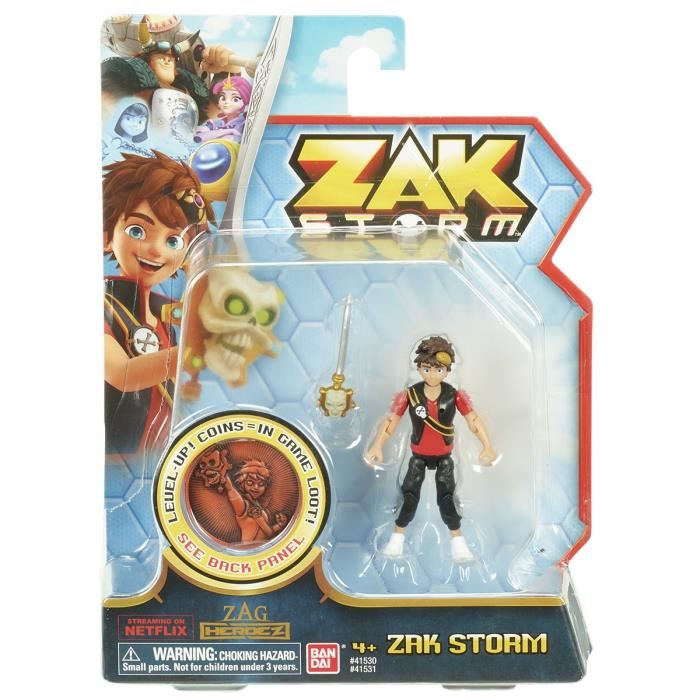 Zak Storm Figurine Articulee Zak