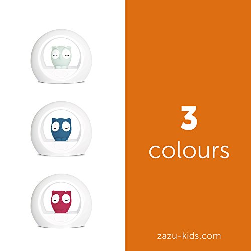 Veilleuse Programmable - Zazu - Lou Le Hibou - Capteur De Son - Se Rallume Aux Pleurs - Gris