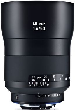 Zeiss Milvus 50mm F1.4 Lens Zf Nikon Fit