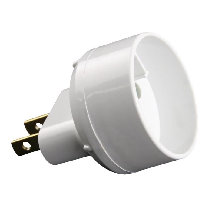 Adaptateur M US / F Euro Blanc - NO NAME