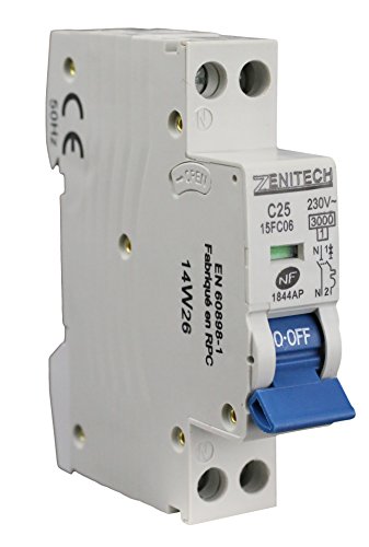 Disjoncteur PH/N - 25A NF - ZENITECH