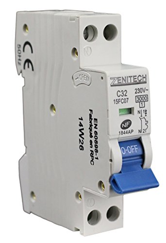 Disjoncteur PH/N  32A Zenitech NF