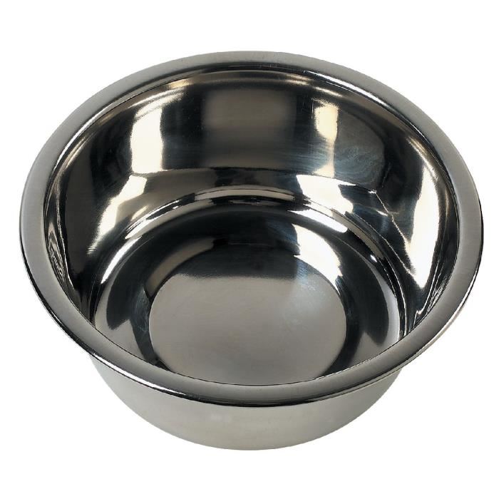 Bol En Inox Zolux A 16 Cm 900 Ml Pour Chien Entretien Facile