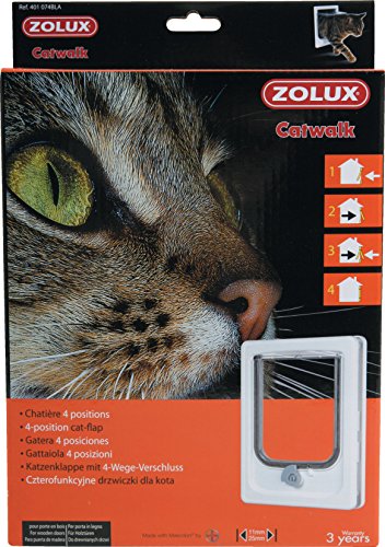Chatiere 4 positions Zolux - Dimensions 200 x 35 x 250 mm
