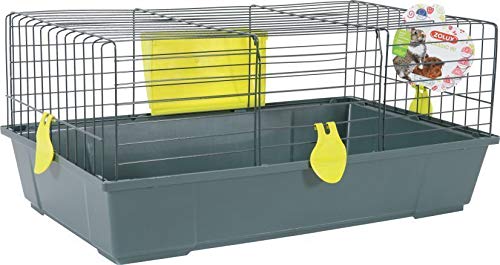 Cage Zolux Classic 80 Gris Metal Et Plastique 80x50x50 Cm