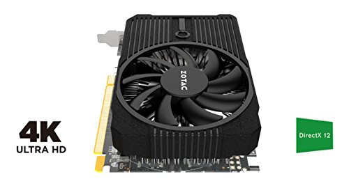 Zotac Geforce Gtx 1050 Mini Carte Graphique Nvidia Geforce Gtx 1050 2 Go Gddr5 Pcie 3.0 Dvi, Hdmi, Displayport