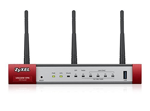 Zyxel USG20W-VPN - Firewall - GigE - Wi-Fi - Bande double
